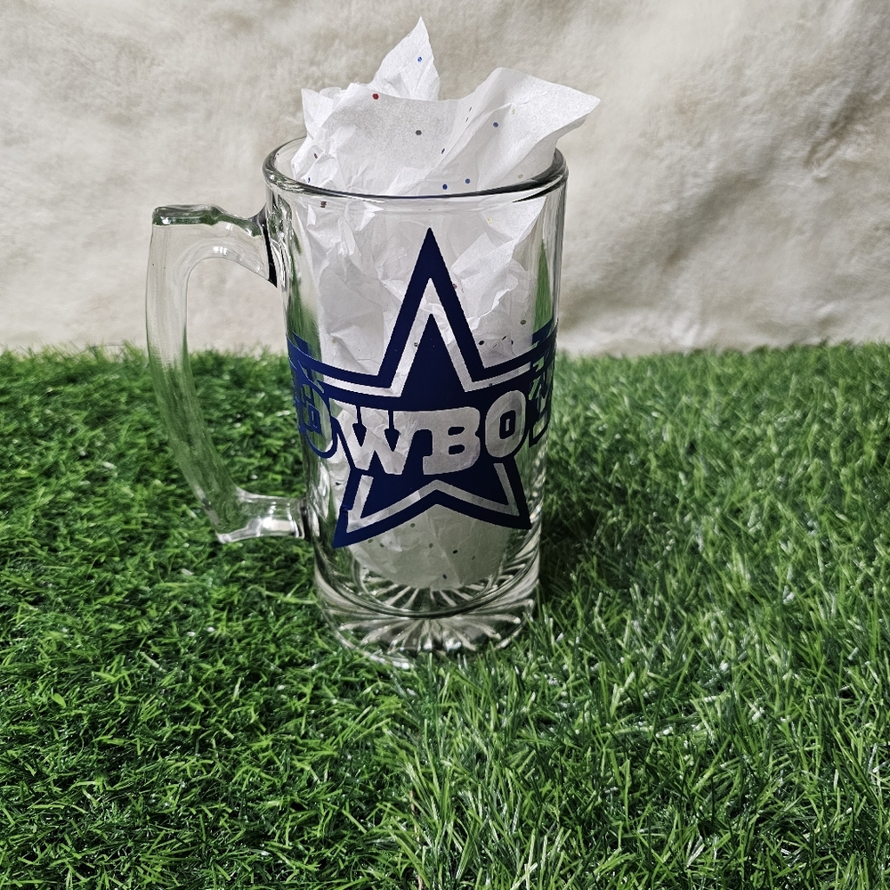 Dallas Cowboys Glass Mug